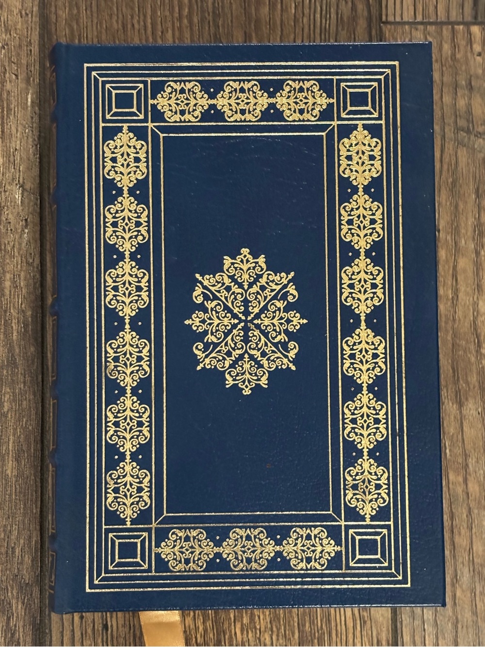 Churchill The Unruly Giant, Book Easton Press Blue Leather Bound and Gilded 1994